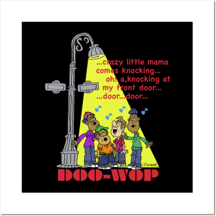 Doowop group singers Posters and Art